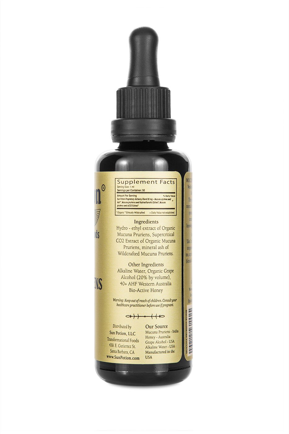 Sun Potion Mucuna Pruriens Transcendent Elixir - My American Goods