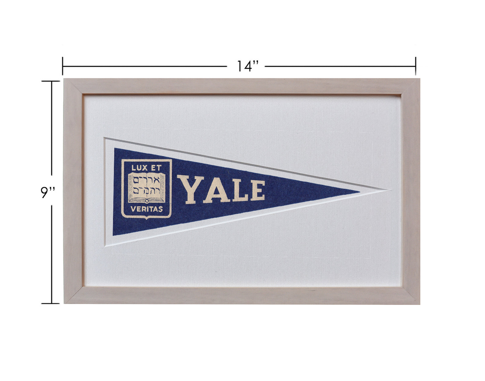 Vintage Yale University Hormel Pennant