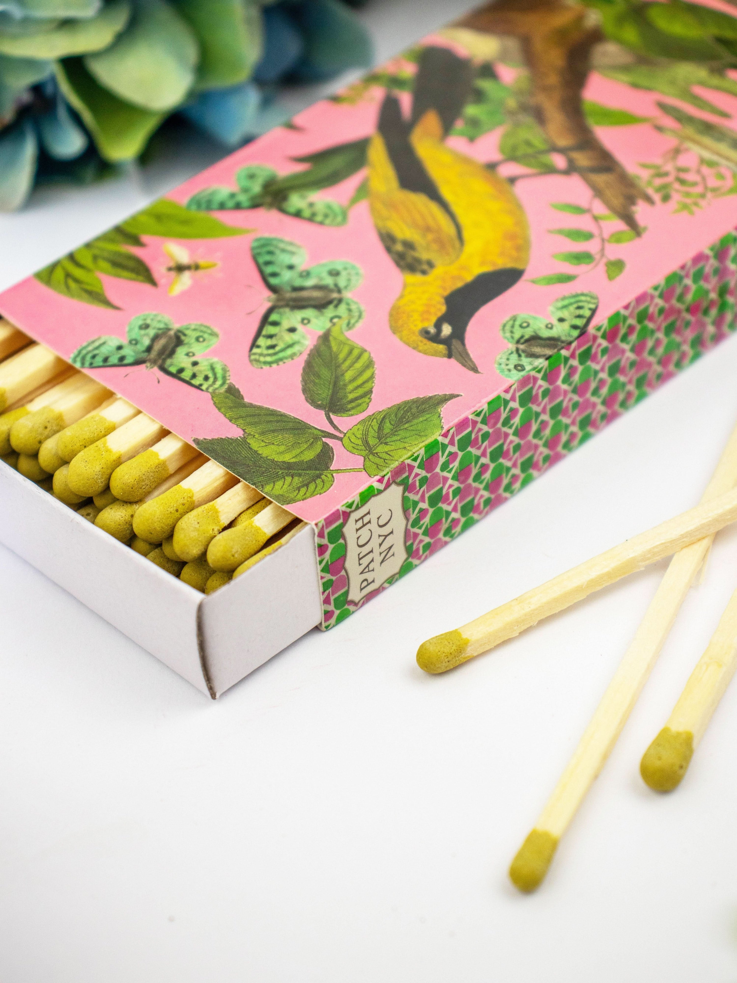 Ash & Rose matches Opulent Designer Matchbox