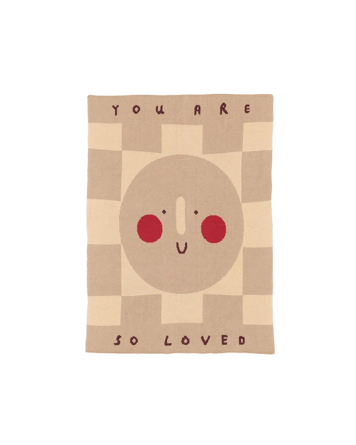 Biquette Mini Blanket Pip in Egyptian Cotton You Are So Loved - Baby & Kid&