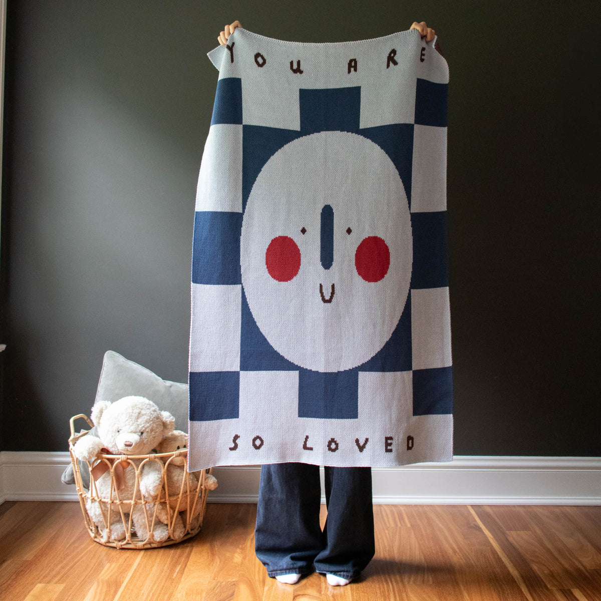 Biquette Mini Blanket You Are So Loved - Baby & Kid&