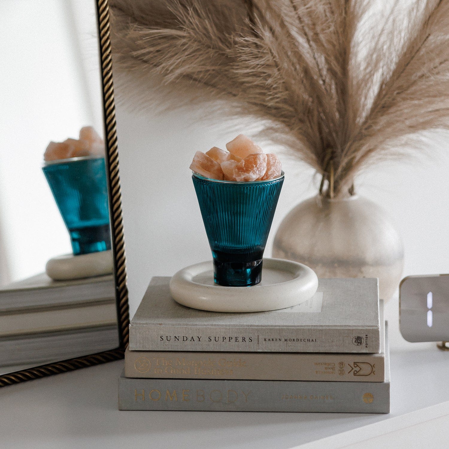 OZAIZ Teal / Santal & Spice ZAI Himalayan Diffuser - Santal & Spice