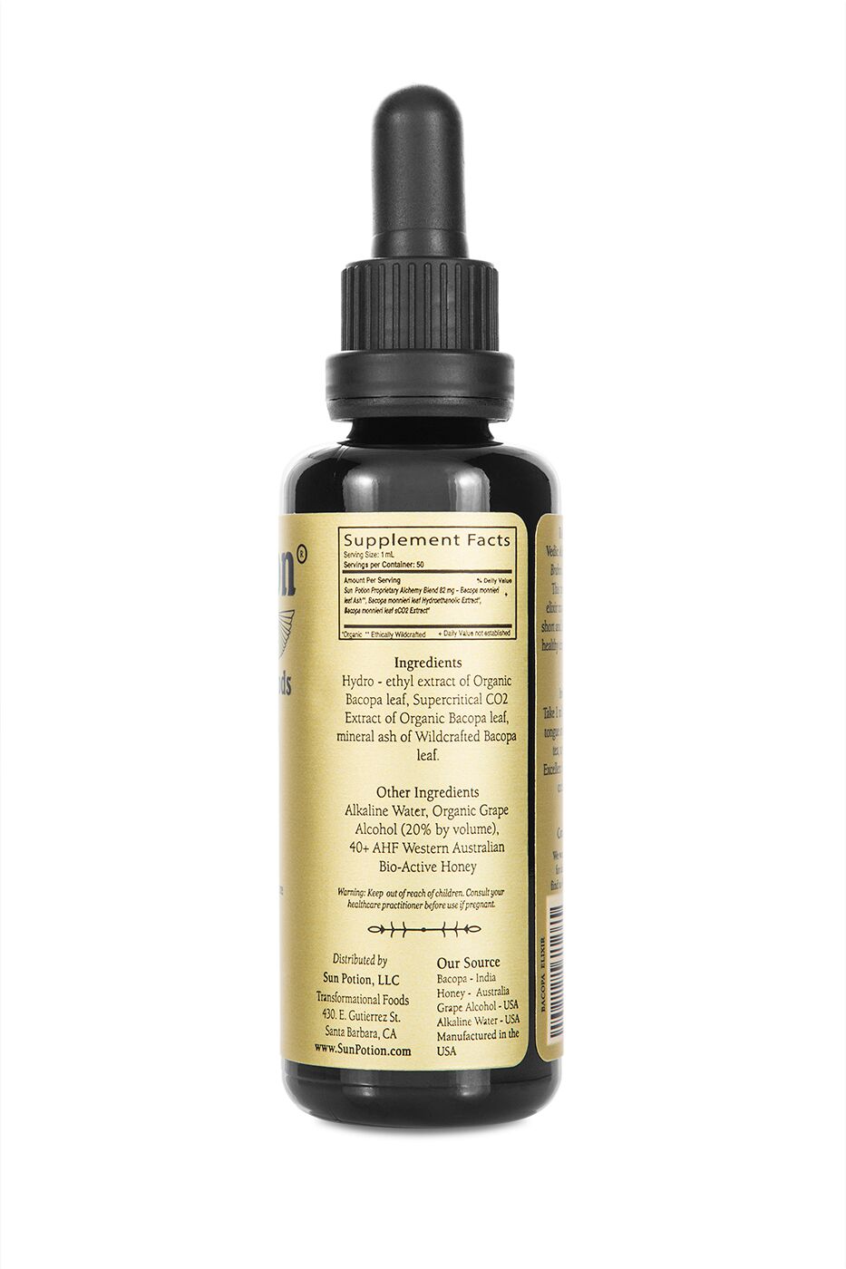 Bacopa Transcendent Elixir - My American Goods