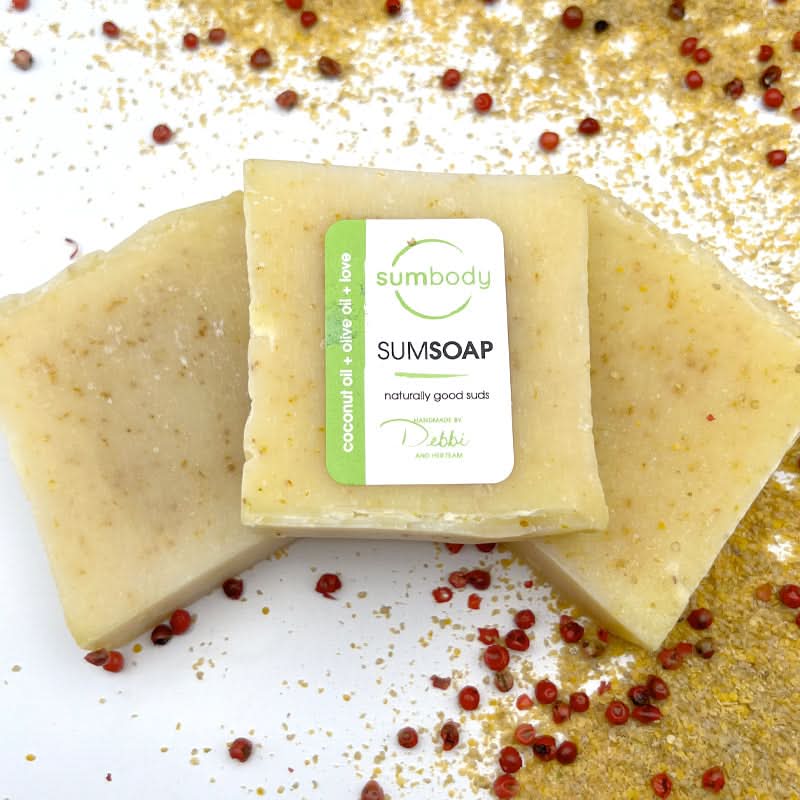 Sumbody Skincare soap About Face Beauty Bar
