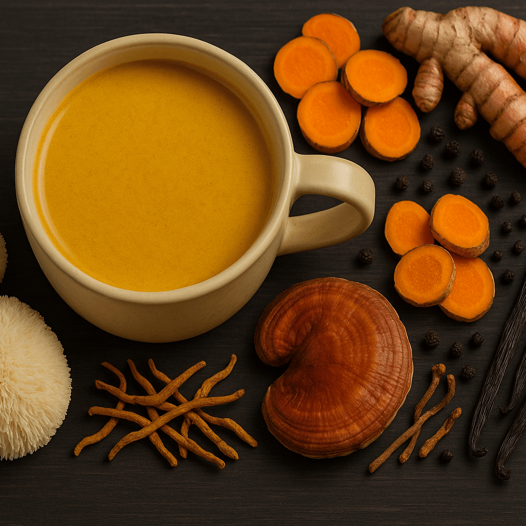 Roots Apothecary Superfood Adaptive Gold Adaptogen Golden Milk