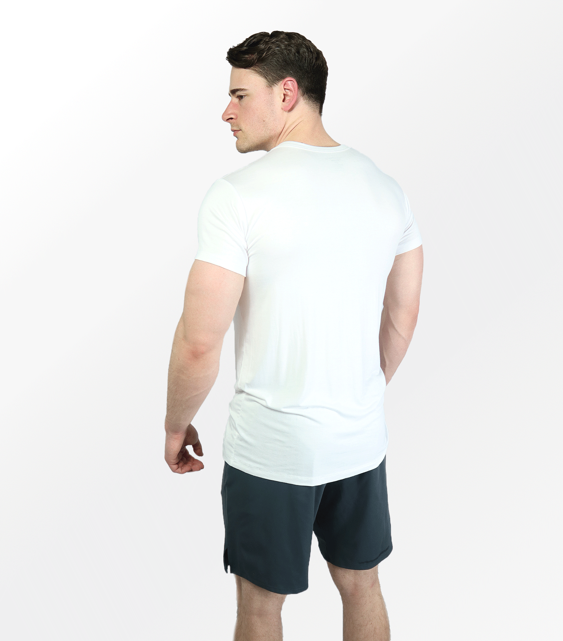 Bamtech Shirt Bamboo Aerotech T-Shirt - Navy Blue