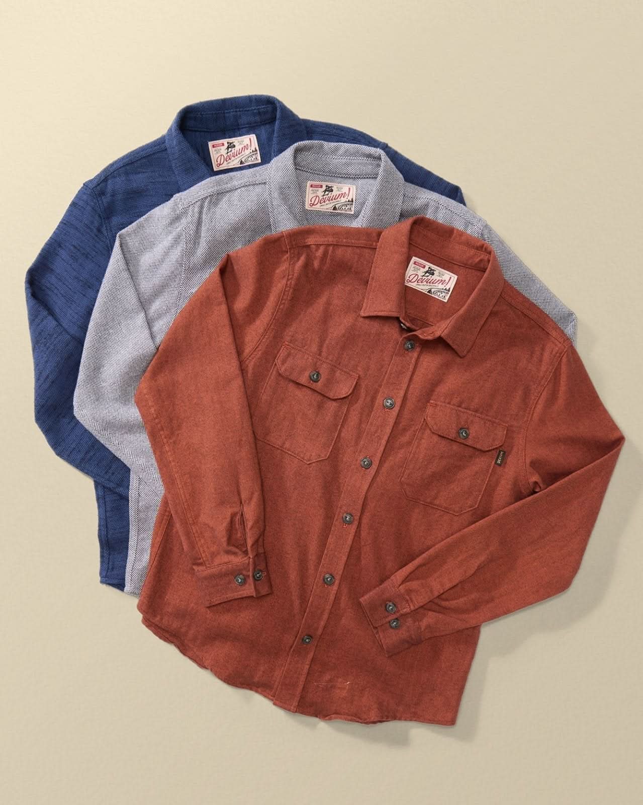 Alder Long Sleeve Flannel Shirt - My American Goods