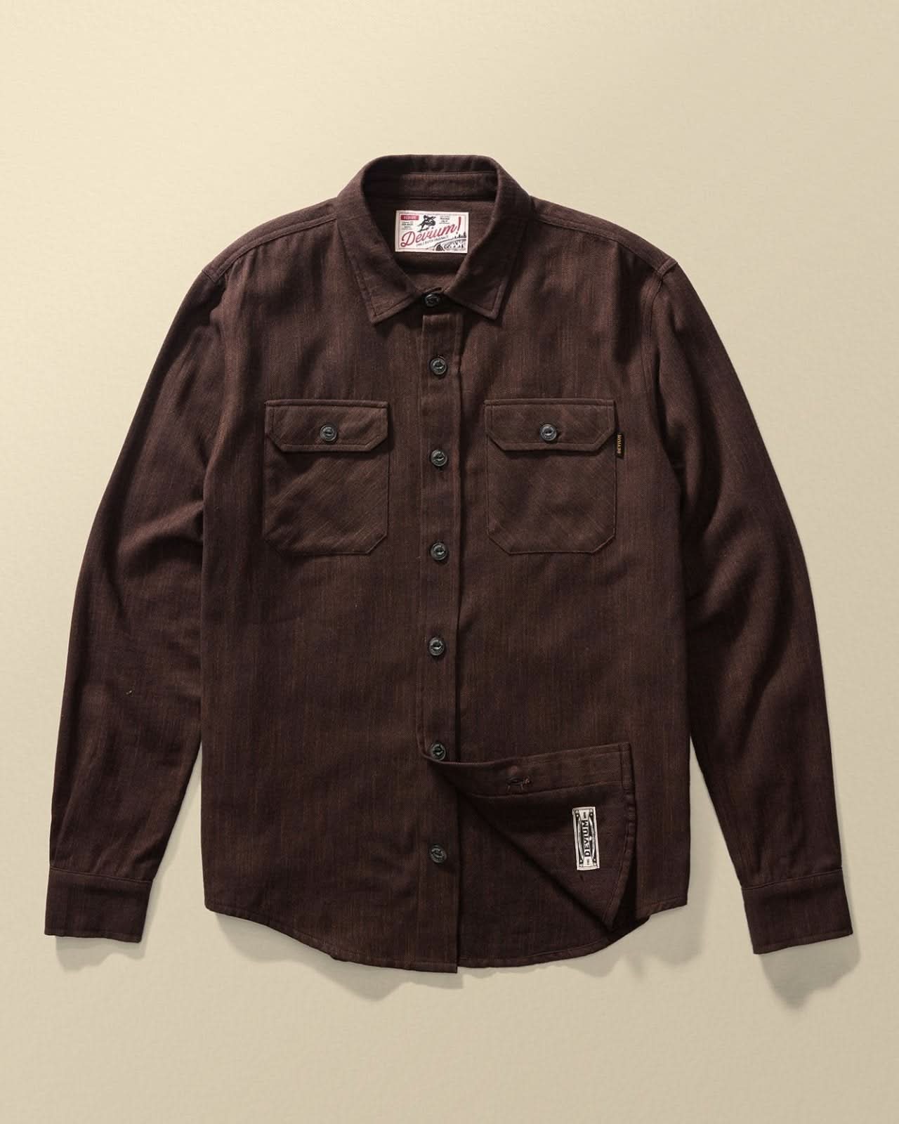 Alder Long Sleeve Flannel Shirt - My American Goods