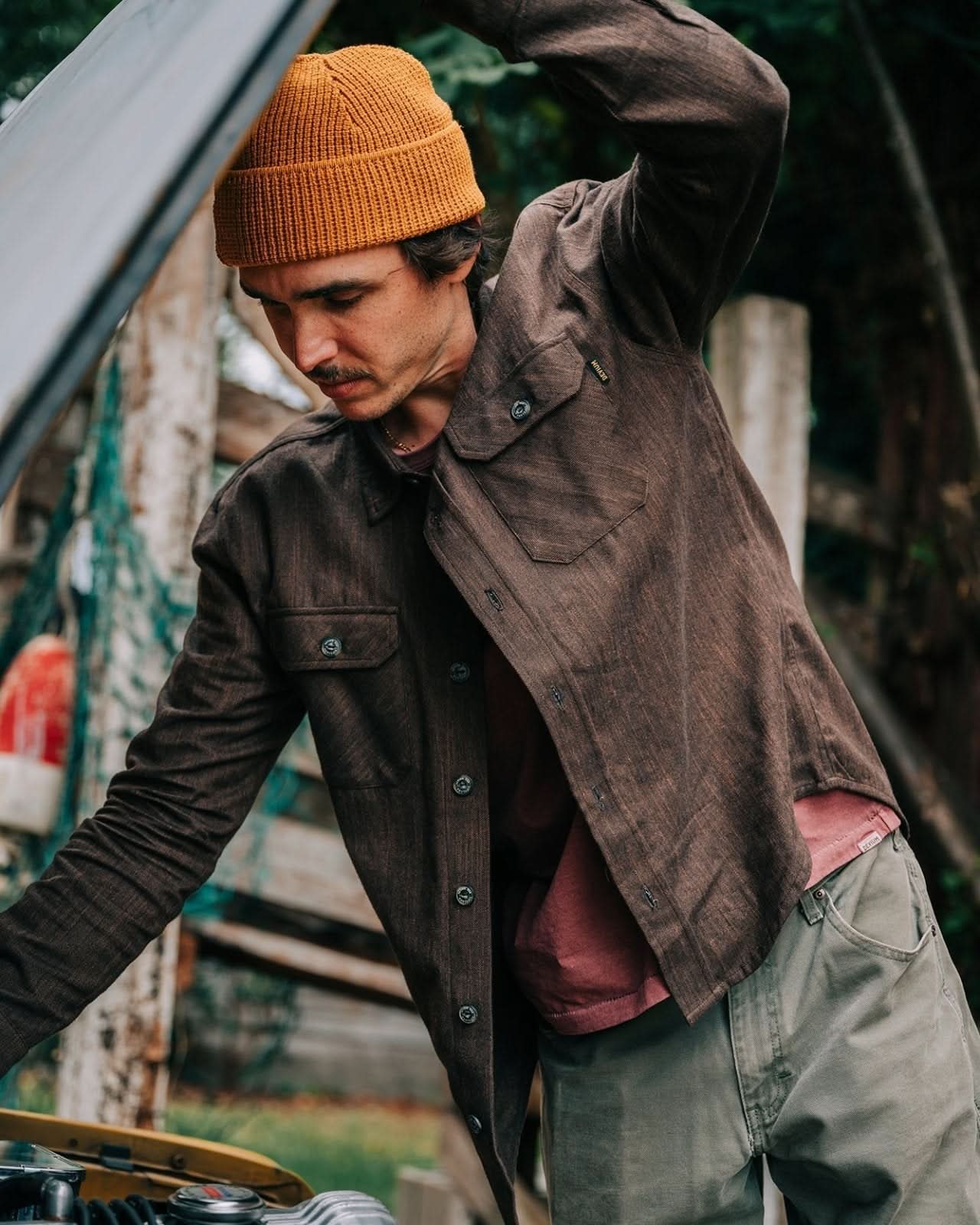 Alder Long Sleeve Flannel Shirt - My American Goods