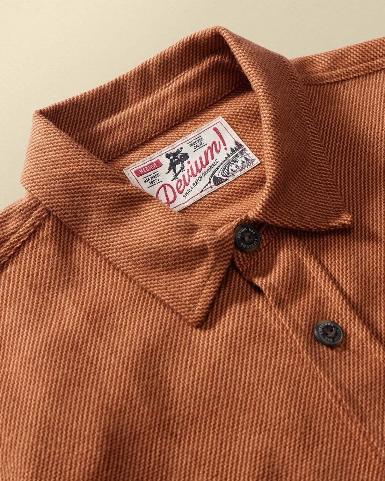 Alder Long Sleeve Flannel Shirt - My American Goods