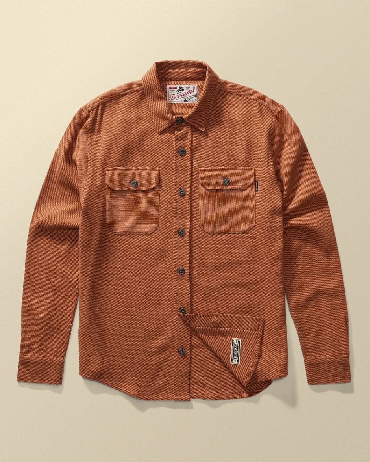Alder Long Sleeve Flannel Shirt - My American Goods