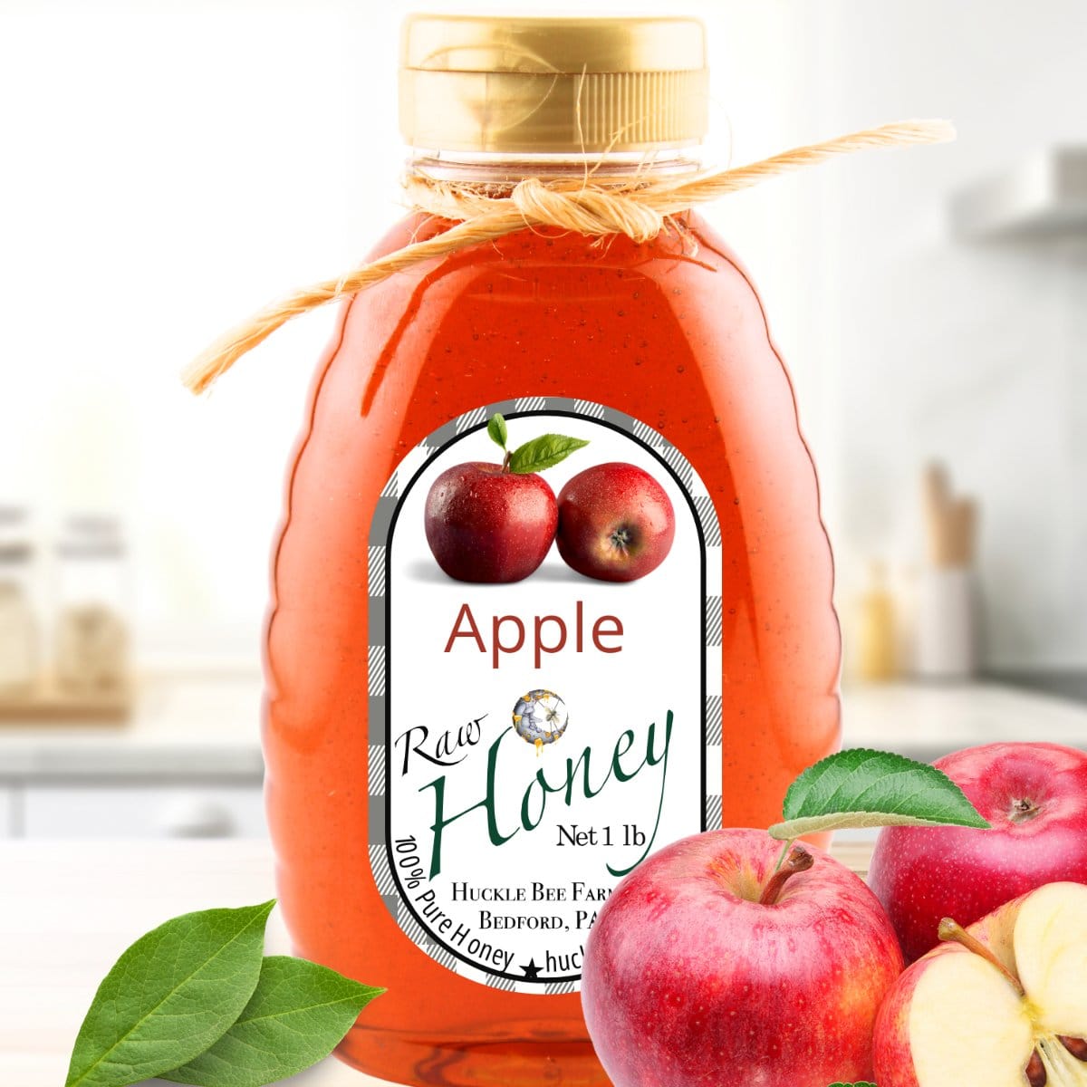 All Fall Favorite Apple Infused Honey