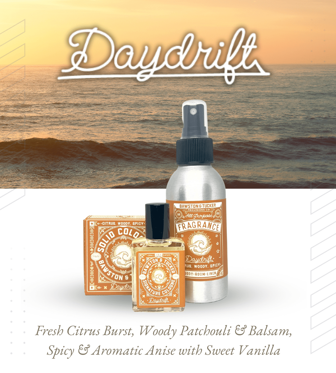 Bawston & Tucker Fragrance Spray All Purpose Fragrance Spray - Daydrift - 4 fl oz