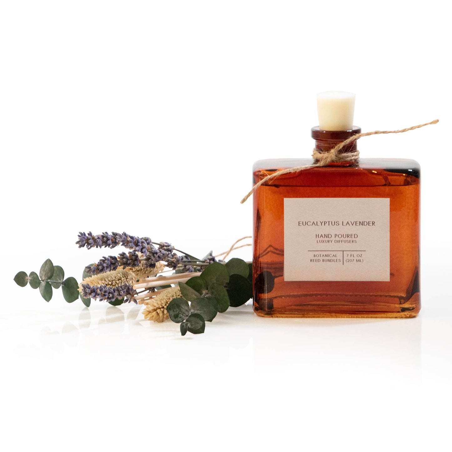 Eucalyptus Lavender Bouquet Reed Bundle Fragrance Diffuser - My American Goods