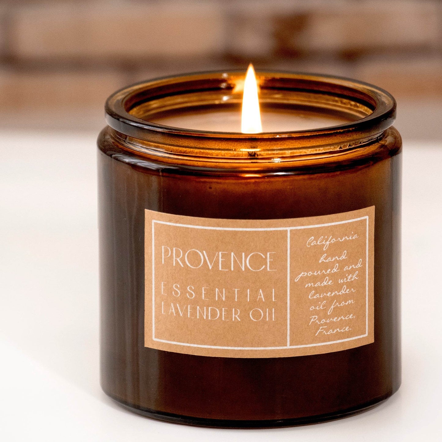 Lavender Essential Oil 10 oz Aromatherapy Candle - My American Goods