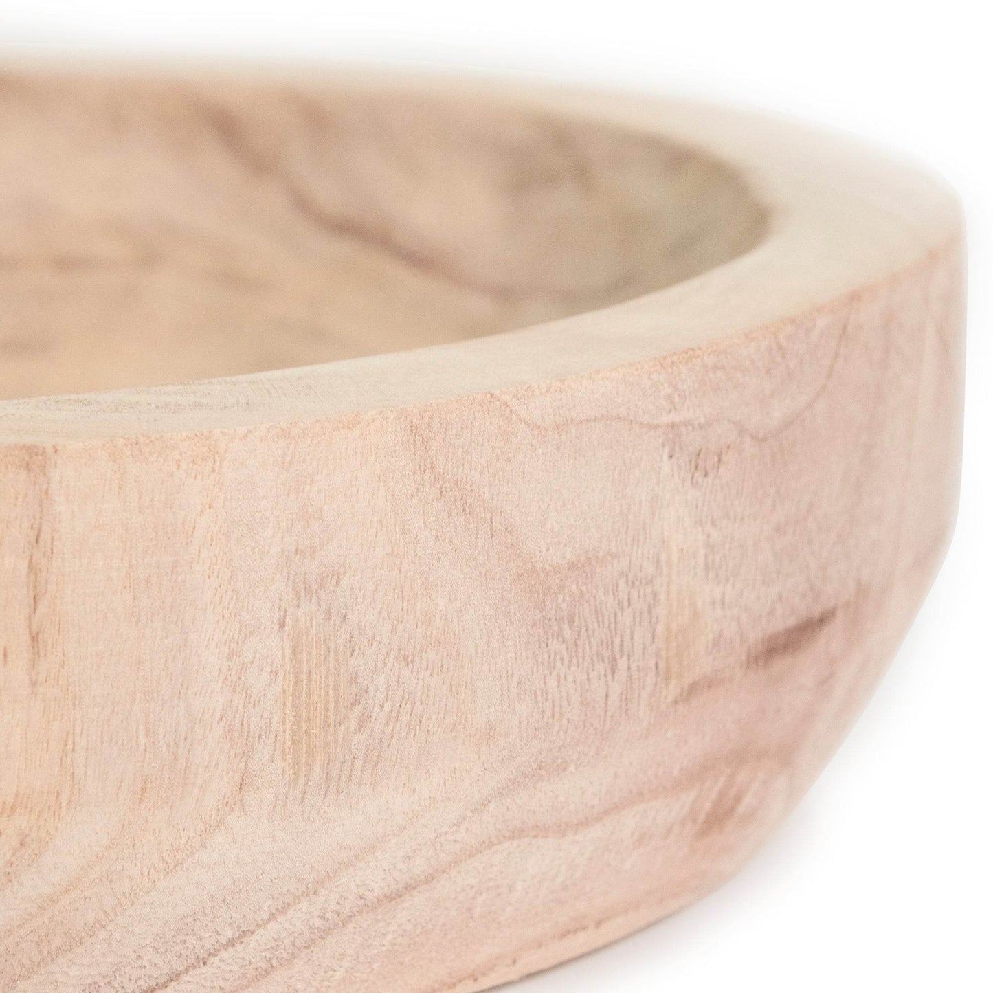 Paulownia Round Bowl - My American Goods