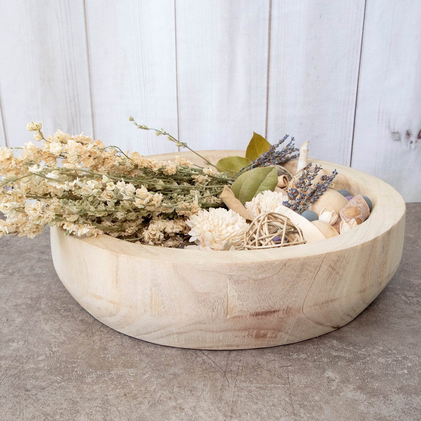 Paulownia Round Bowl - My American Goods