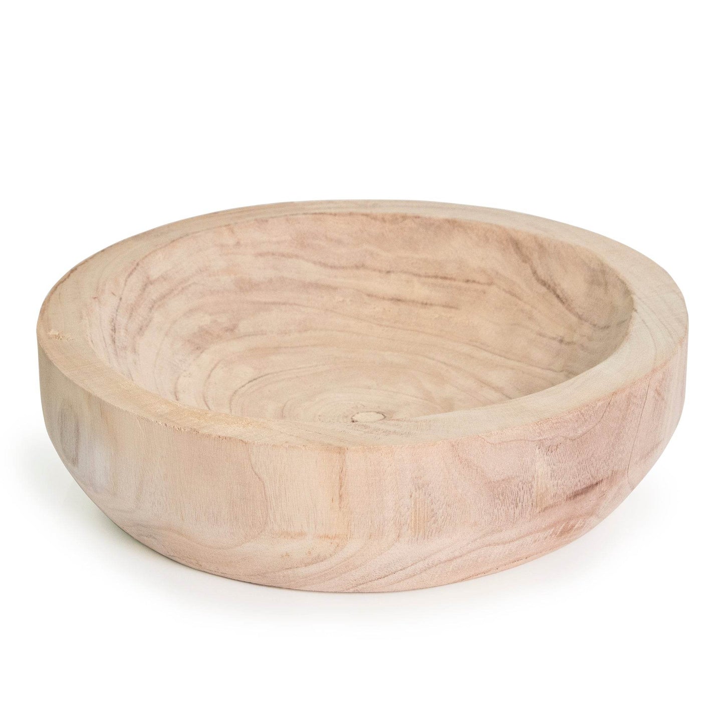 Paulownia Round Bowl - My American Goods
