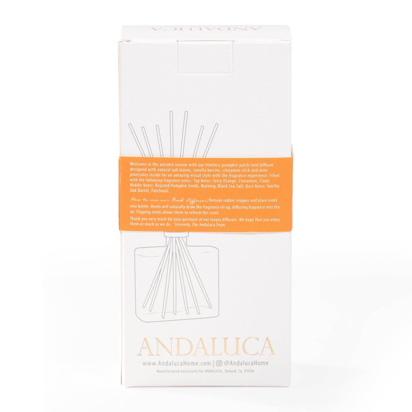 Pumpkin Patch Reed Diffuser - My American Goods