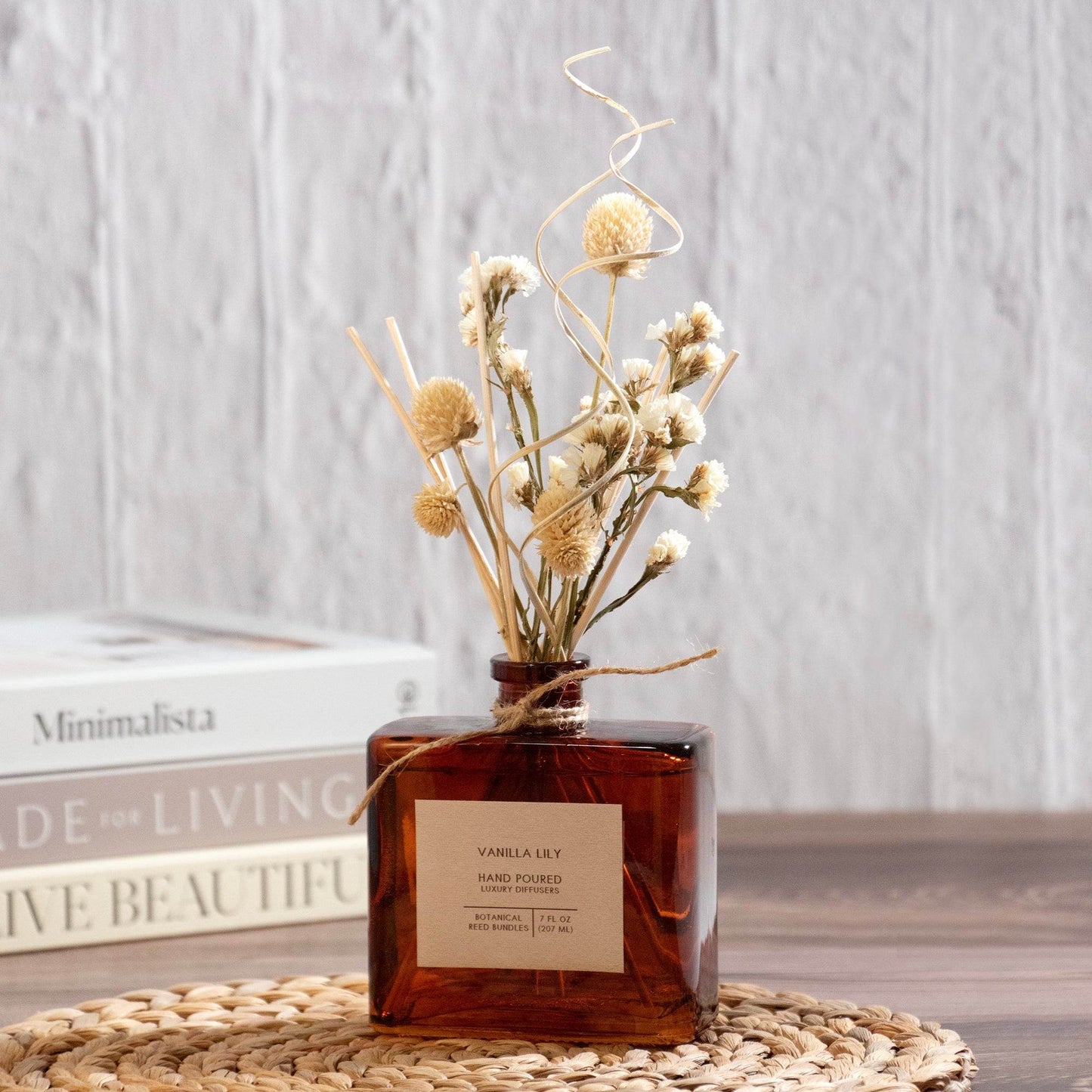 Vanilla Lily Bouquet Reed Bundle Fragrance Diffuser - My American Goods
