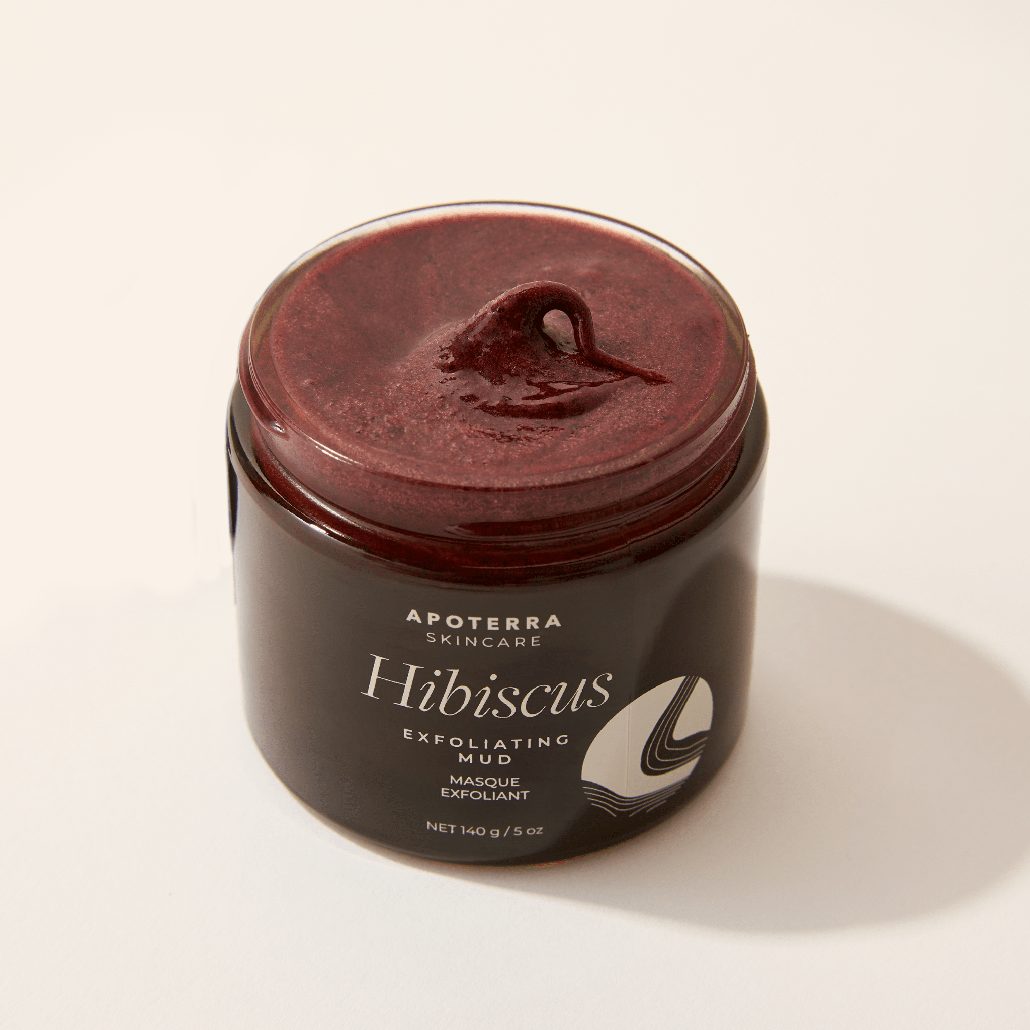 Apoterra Treatment Full Size Hibiscus Exfoliating Mud