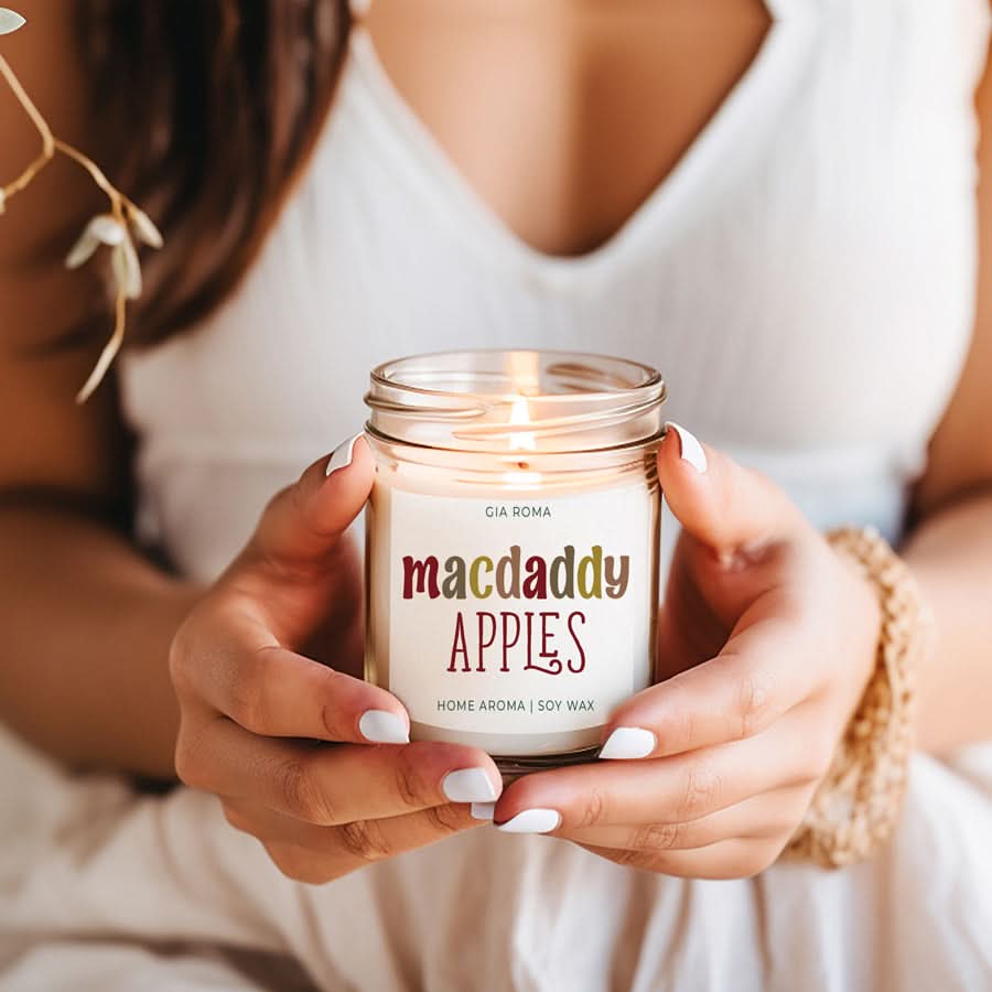 Mac Apple Candle - My American Goods