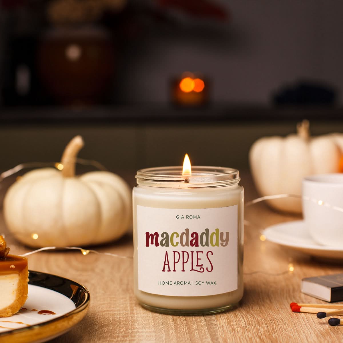 Mac Apple Candle - My American Goods
