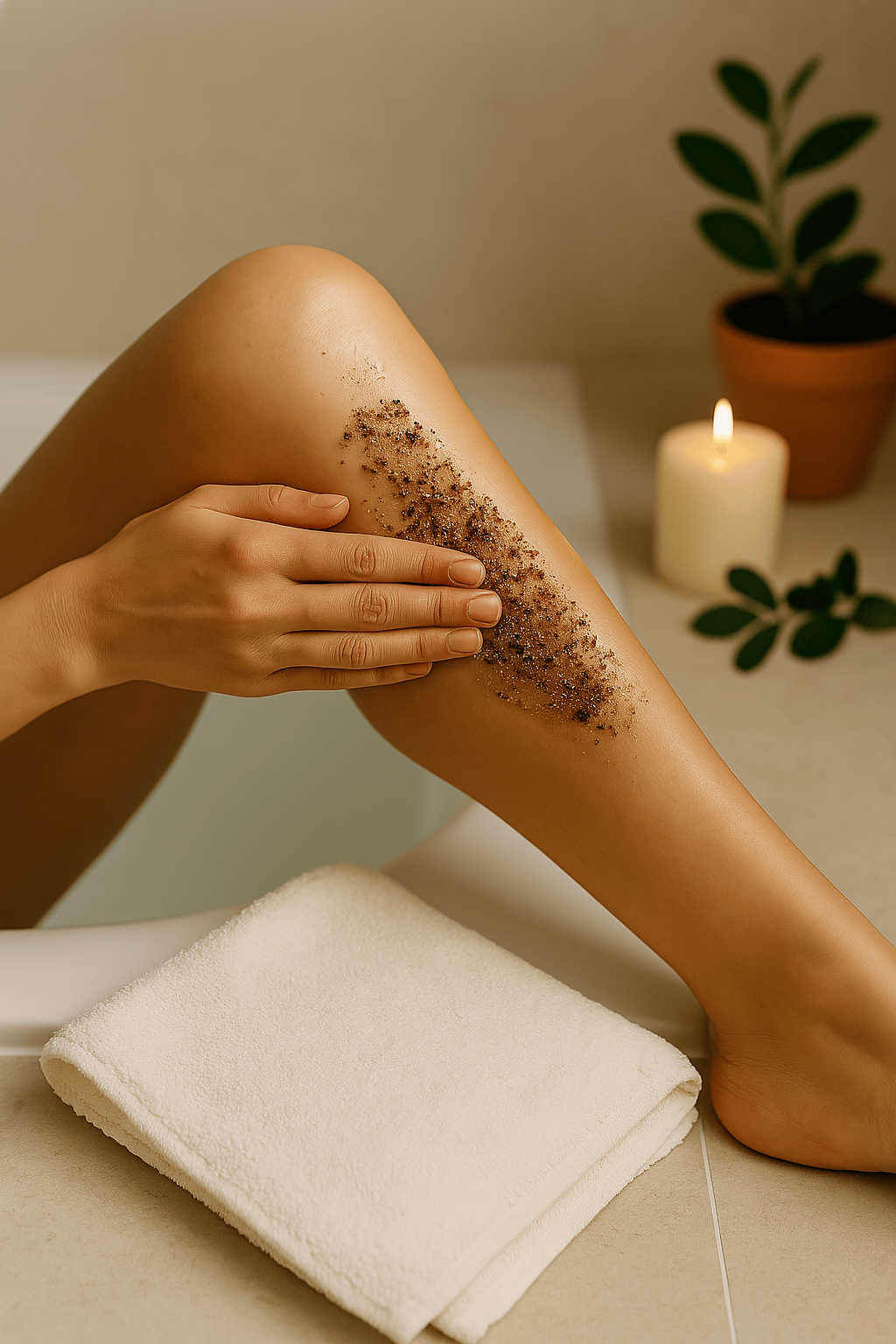 Brown Sugar Latte Body Scrub - My American Goods