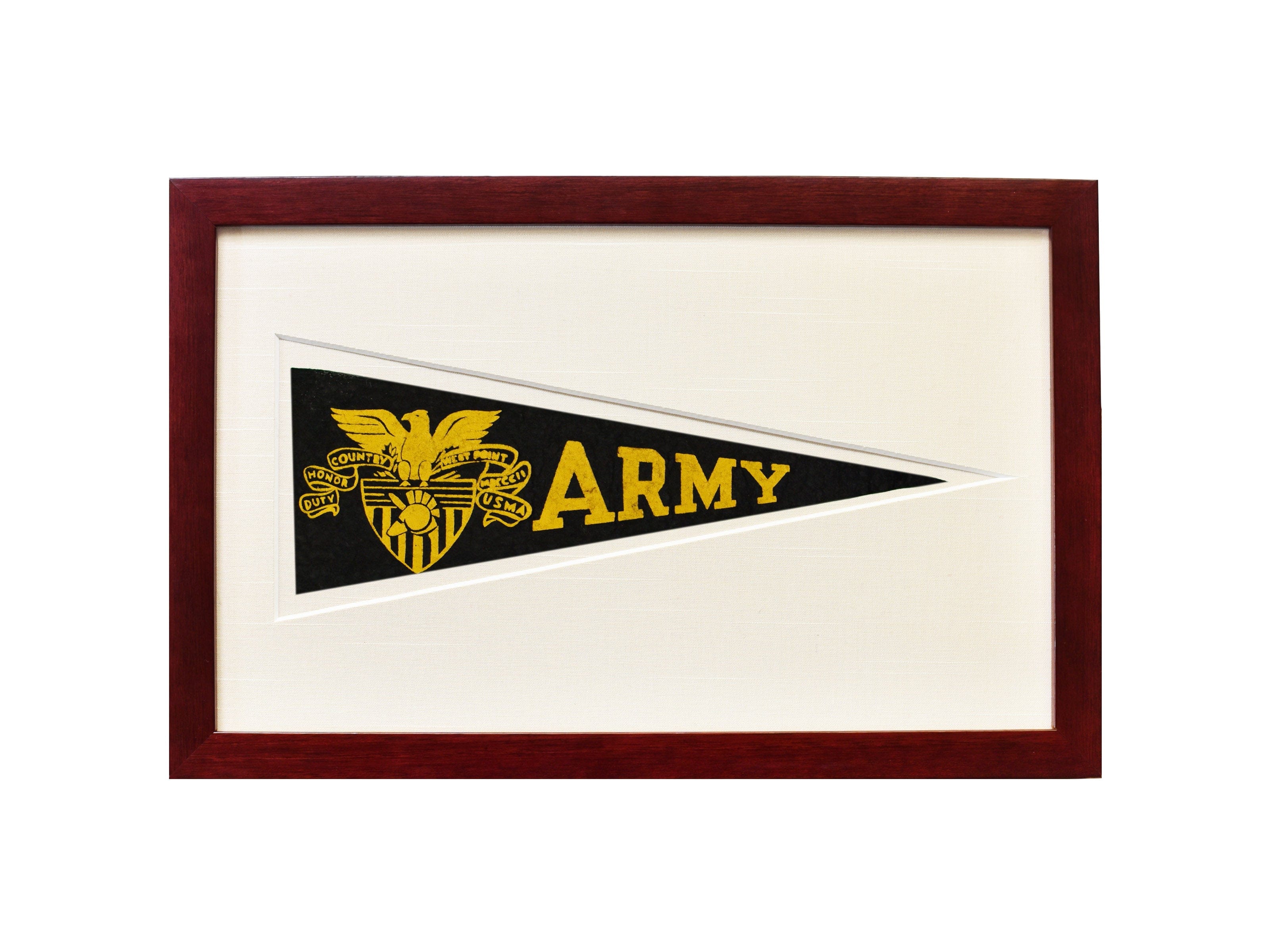 Vintage Army University Hormel Pennant - My American Goods