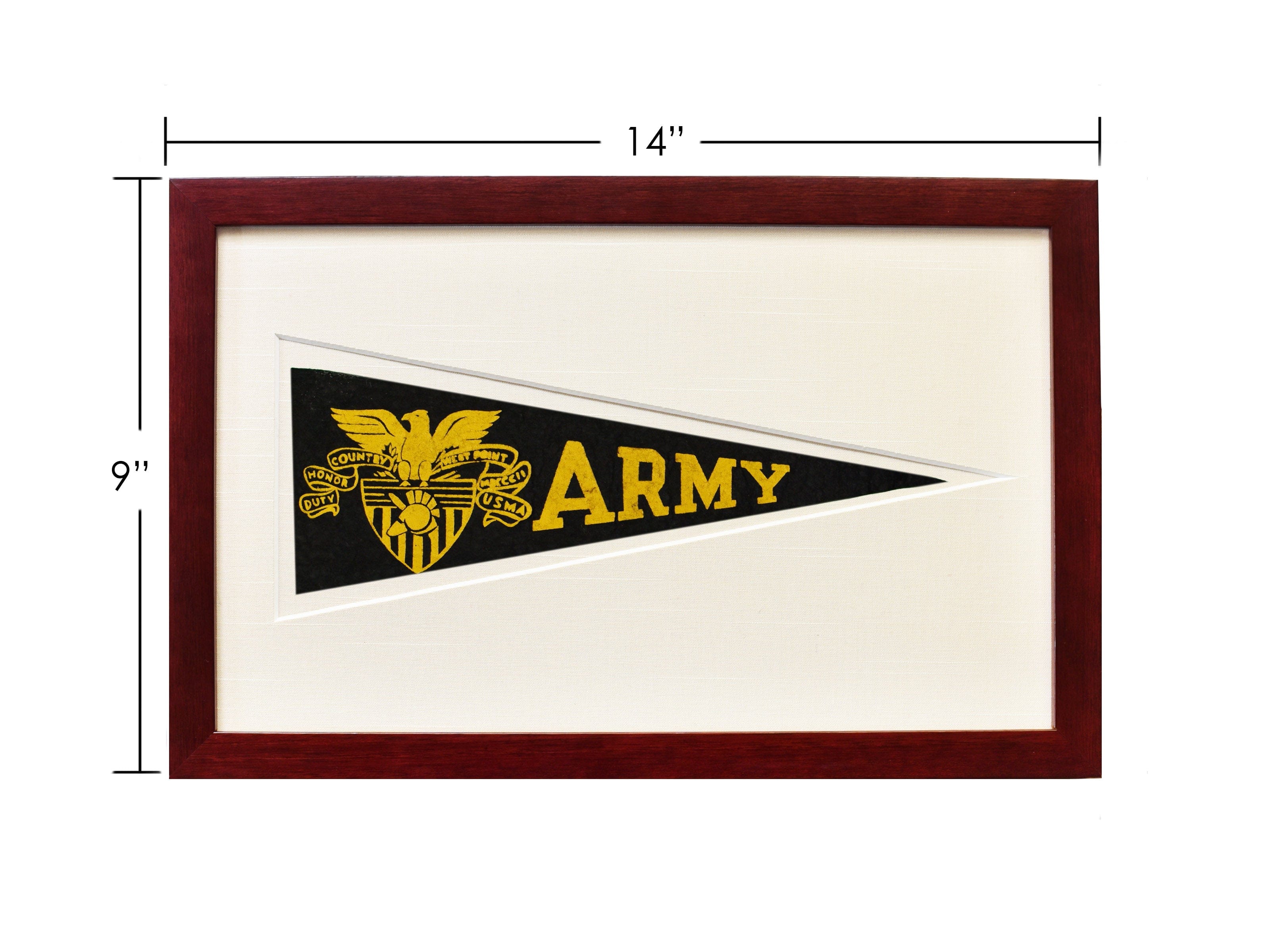 Vintage Army University Hormel Pennant - My American Goods