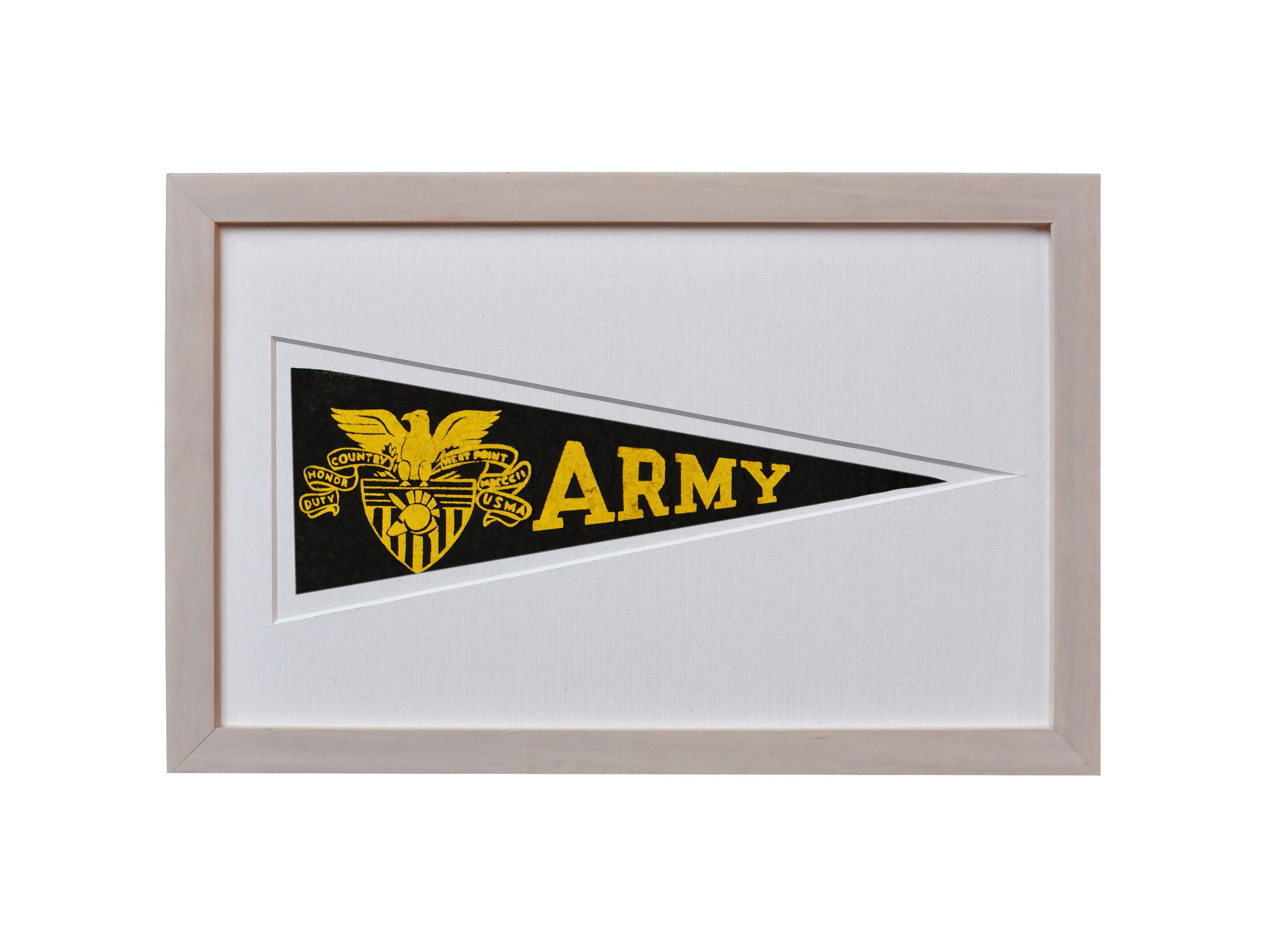 Vintage Army University Hormel Pennant