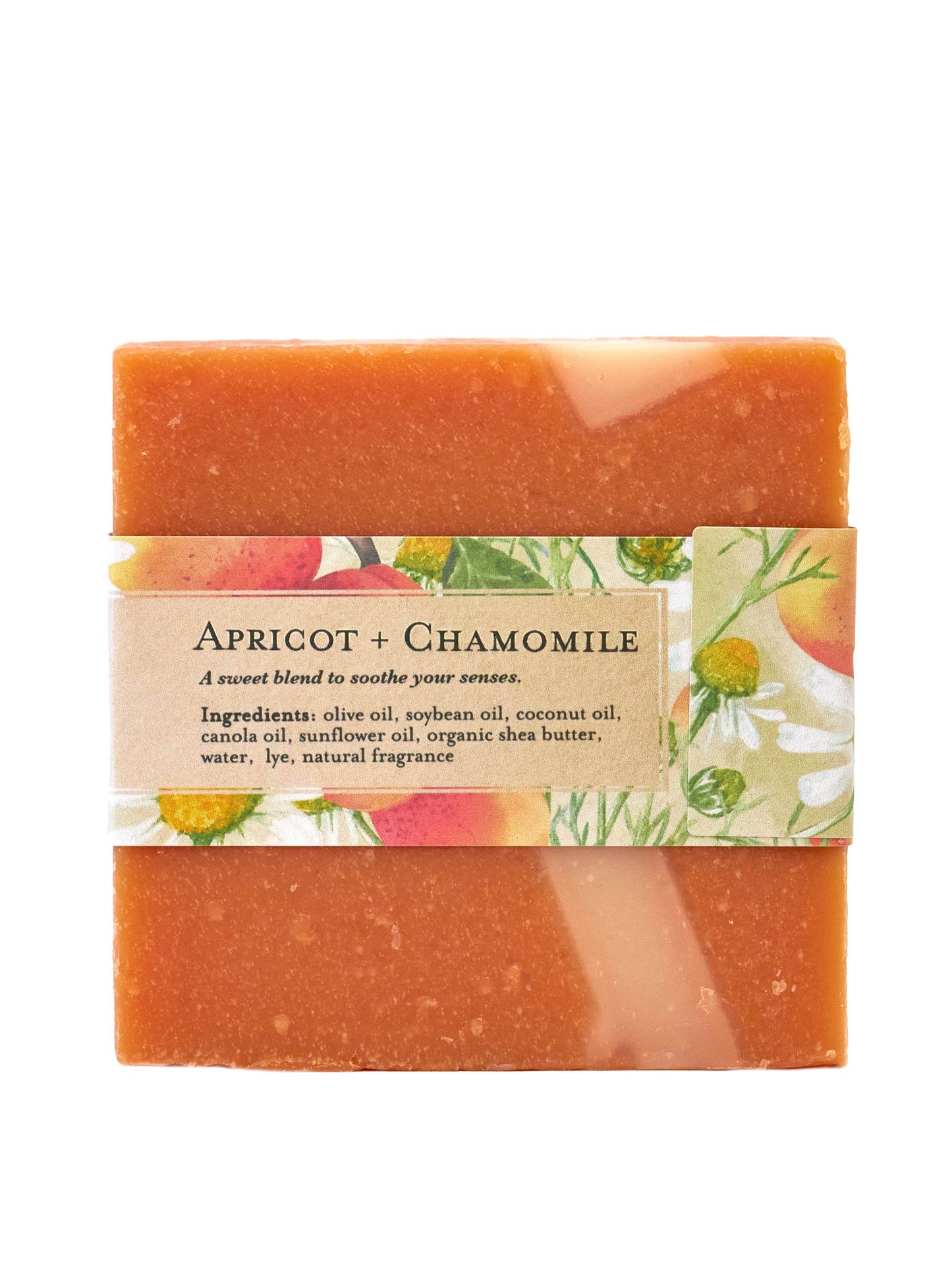 Apricot Chamomile Soap Bar - My American Goods