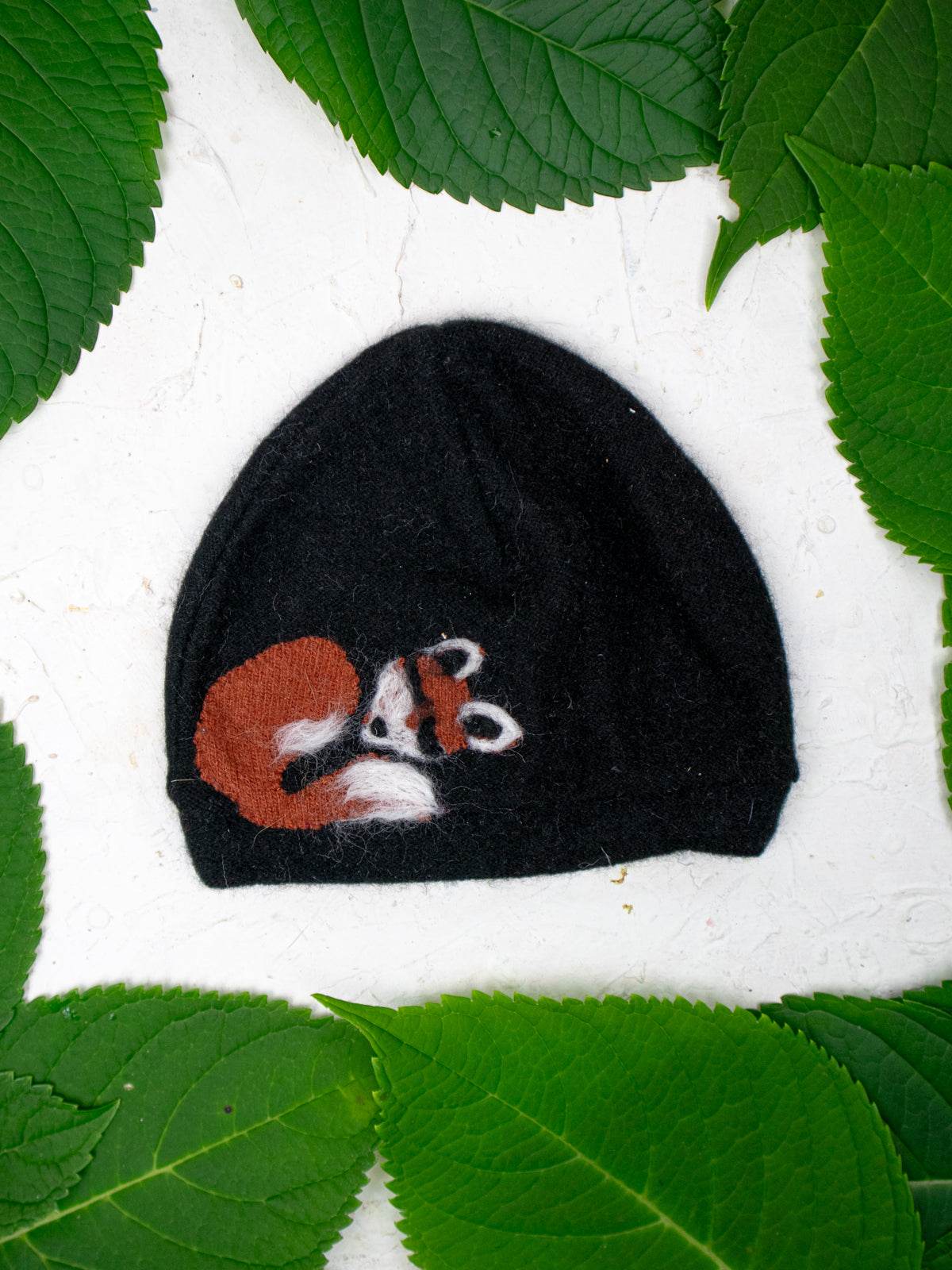 Sleeping Fox Cashmere Hat - Toddler - My American Goods