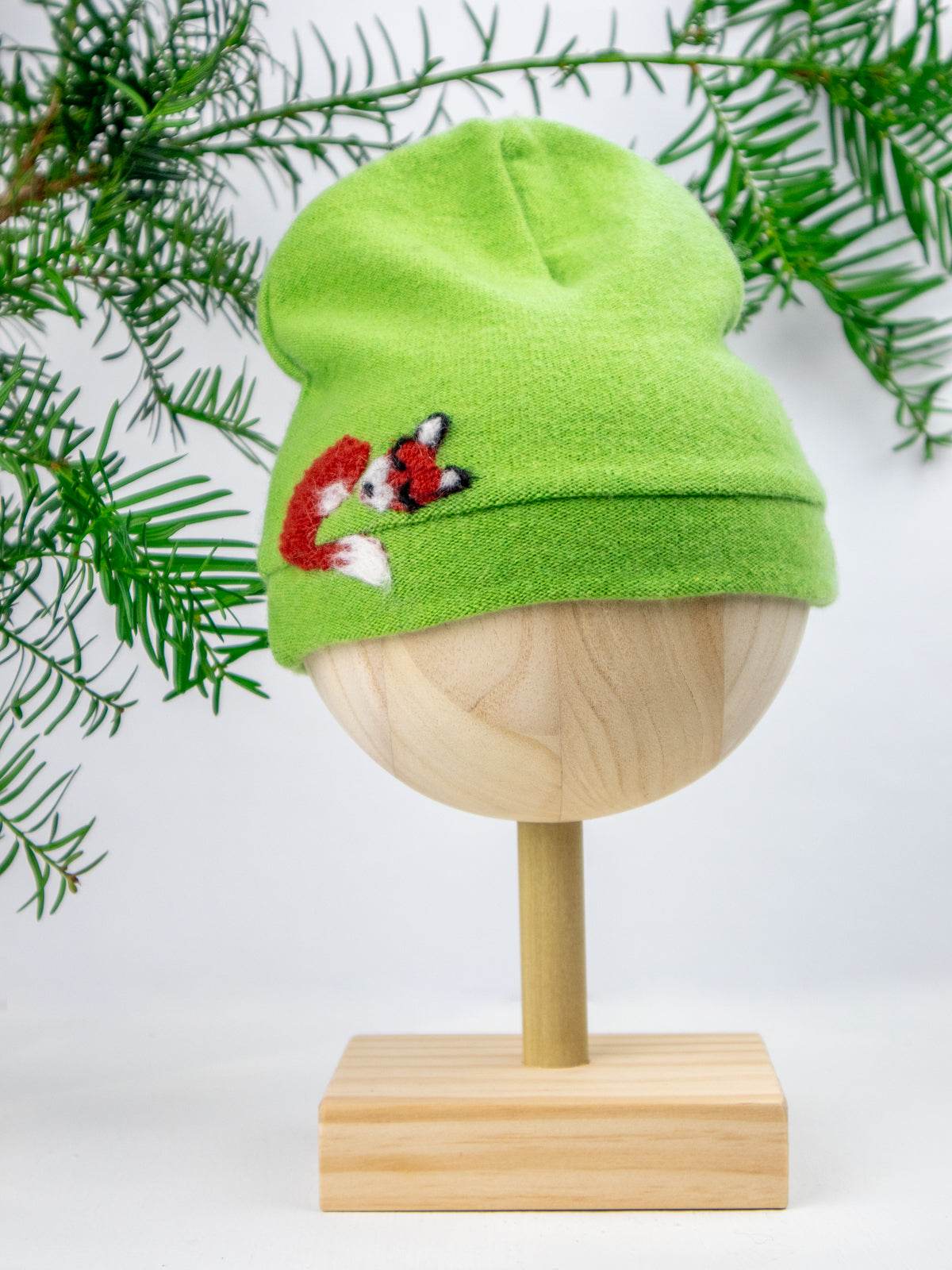 Sleeping Fox Cashmere Hat - Toddler - My American Goods
