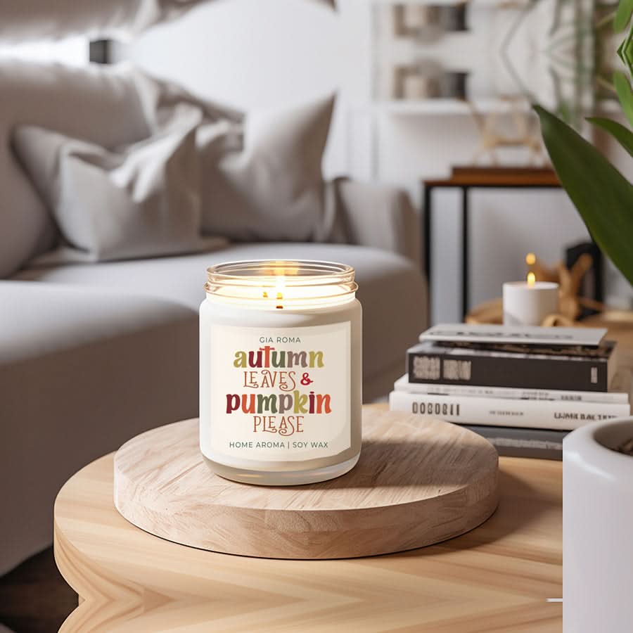 Gia Roma Candle Toasted Pumpkin Candle