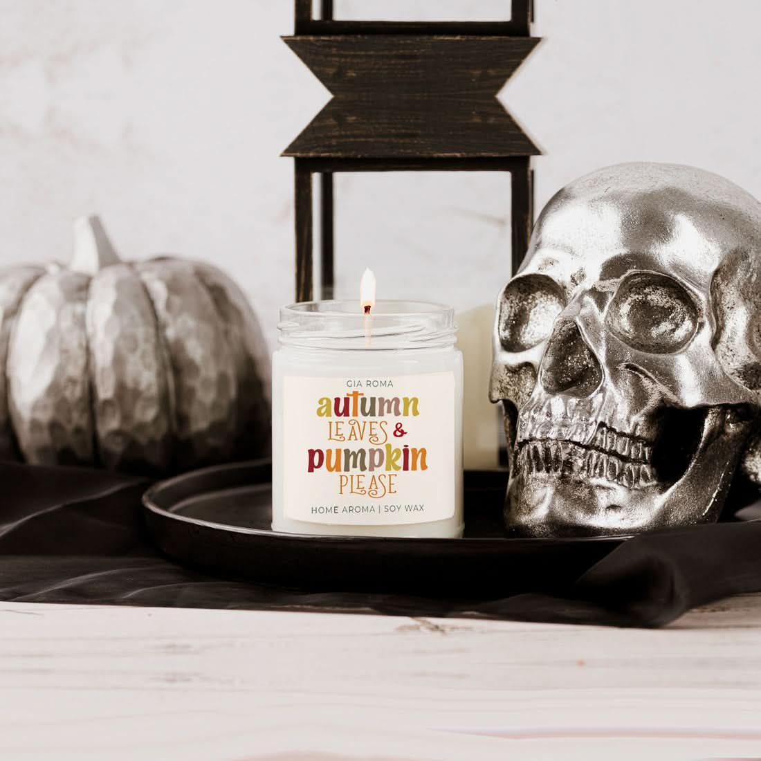 Gia Roma Candle Toasted Pumpkin Candle