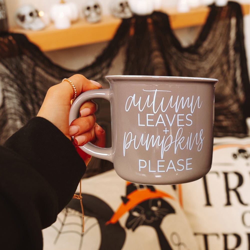 Gia Roma Coffee Mug Autumn Leaves Mug