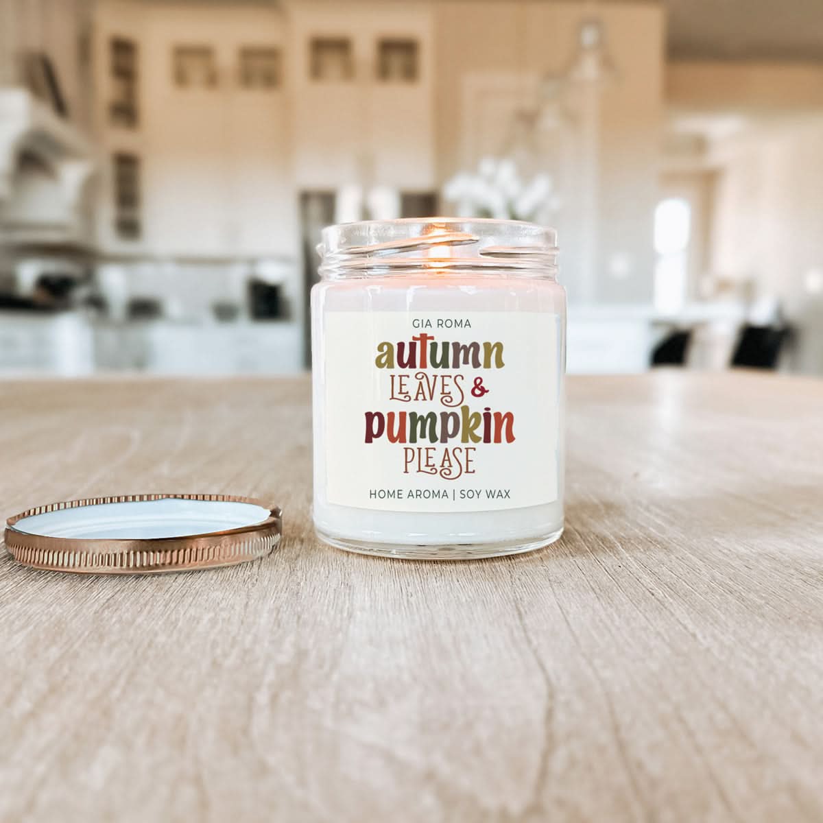 Gia Roma Candle Toasted Pumpkin Candle