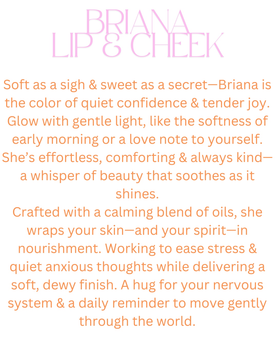 Lip & Cheek Sticks, Kim, Briana, Taylor - My American Goods