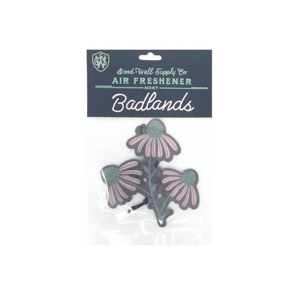 Good & Well Supply Co Vehicle Air Fresheners Badlands National Park Air Freshener
