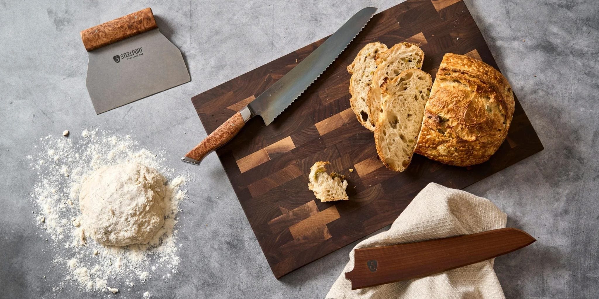 STEELPORT Knife Co. Set 3-Piece Baker Set
