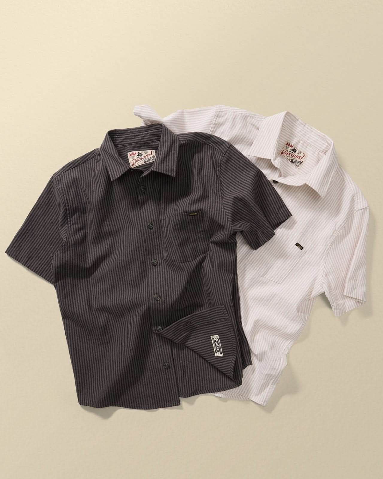 Devium Shirts Balboa Striped Short Sleeve Shirt