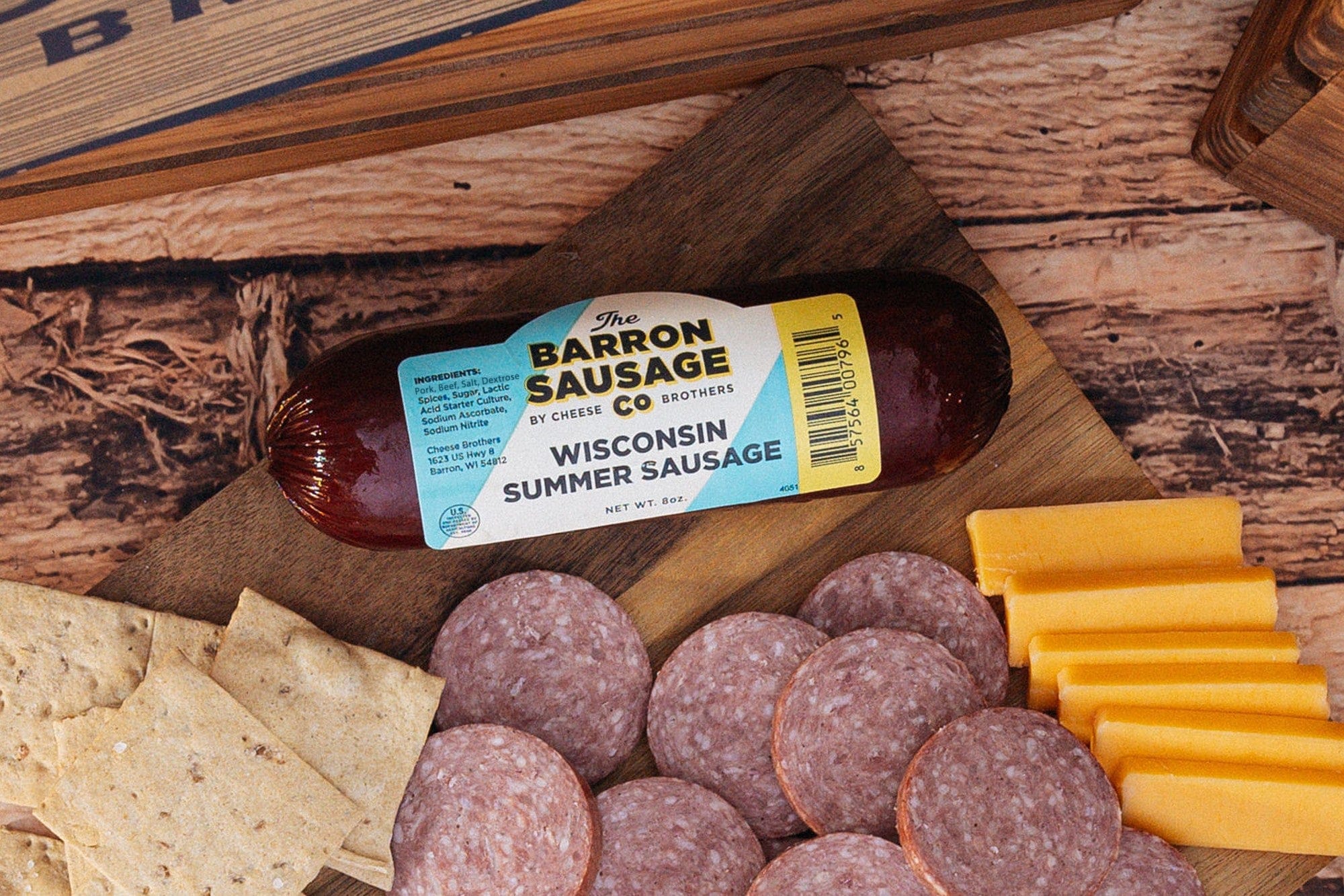 Cheese Brothers, Inc. Cured Meats Barron Sausage Co. Summer Sausage