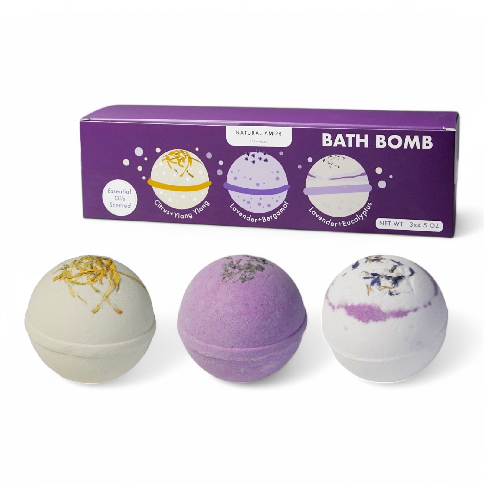 Blossom Bath Bomb 3pk - My American Goods