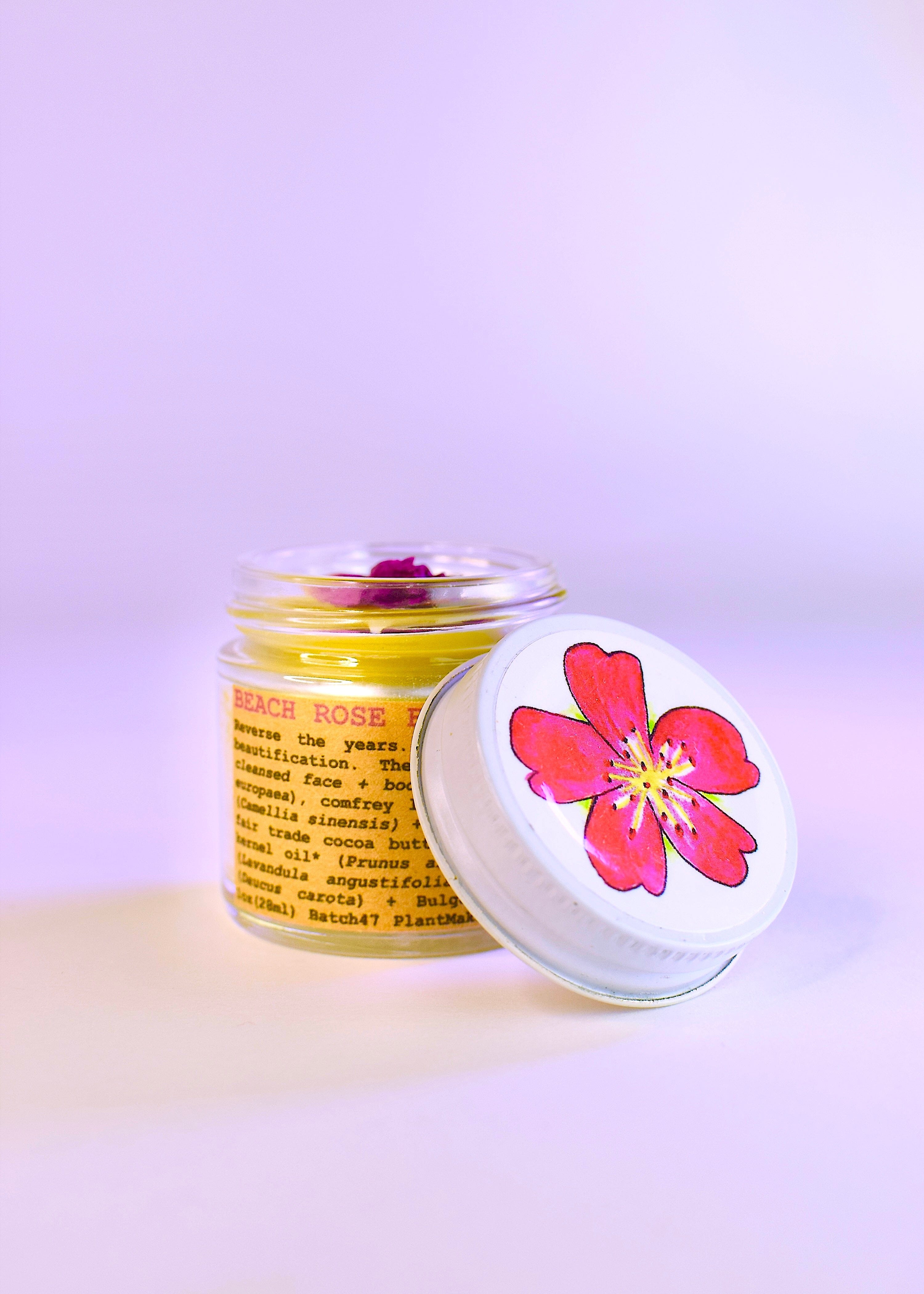 plant makeup Beach Rose Beauty Balm