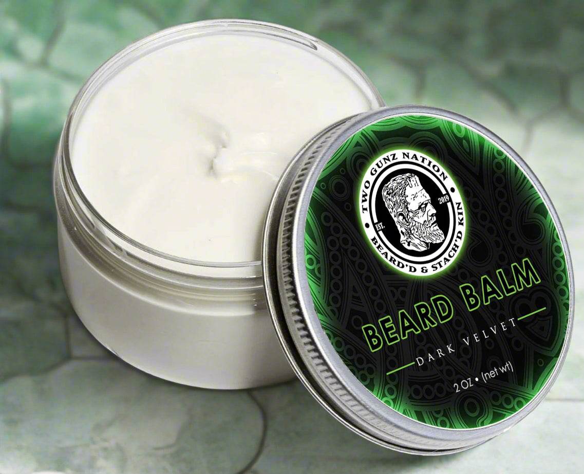 Two Gunz Nation Dark Velvet Beard Balm - My American Goods