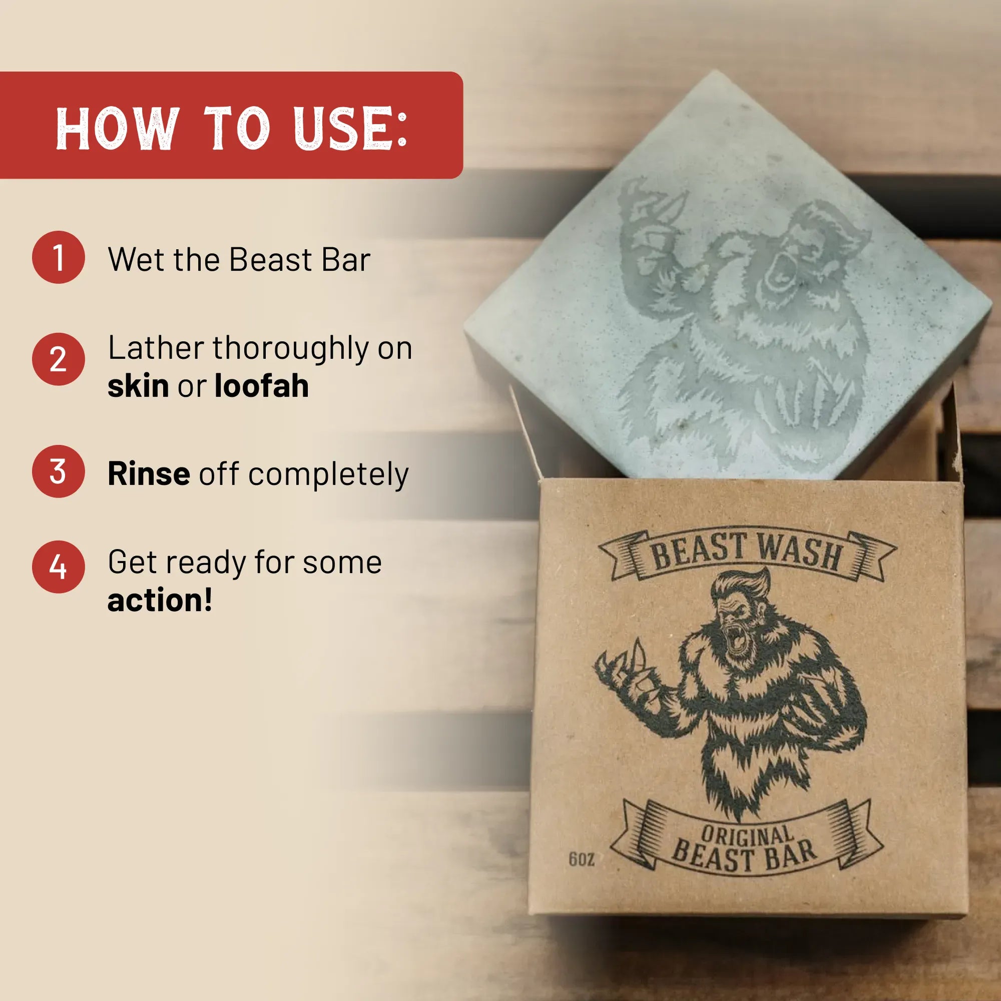 Johnny Slicks Skin Care Beast Bar