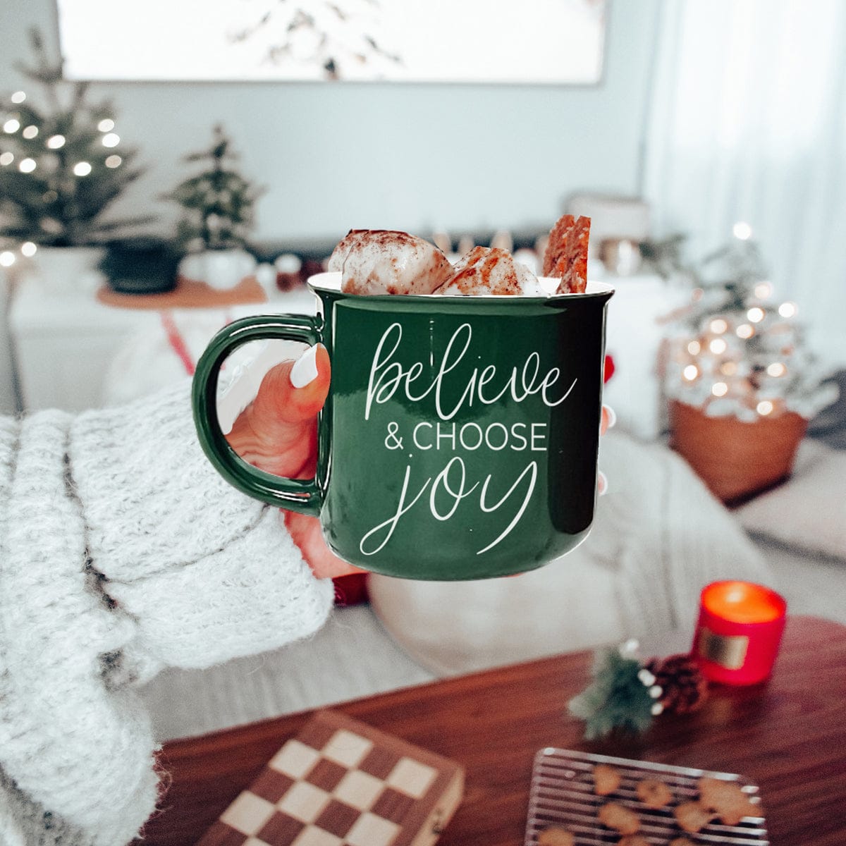 Believe & Joy Mug - My American Goods