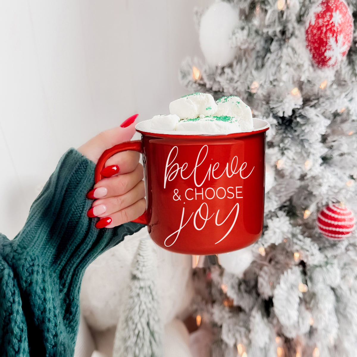 Believe & Joy Mug - My American Goods