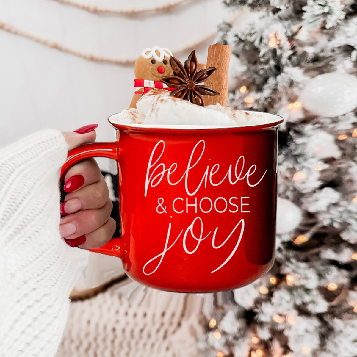 Believe & Joy Mug - My American Goods